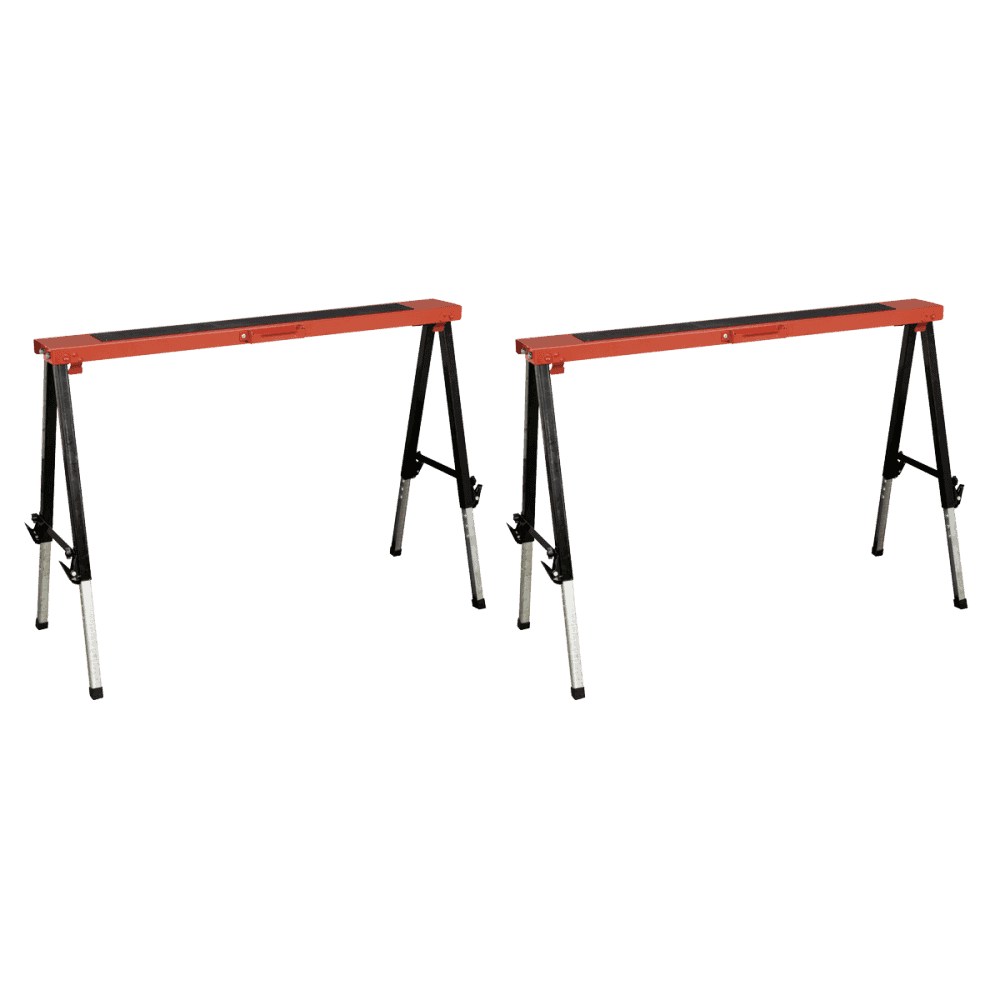 Sealey Fold Down Trestle with Adjustable Legs - Pair Model No - FTAL12