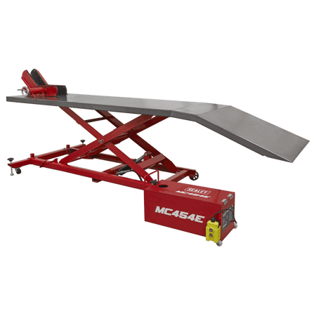 Sealey Motorcycle Lift 450kg - 12V Electro/Hydraulic Model No - MC454E