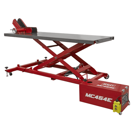 Sealey Motorcycle Lift 450kg - 12V Electro/Hydraulic Model No - MC454E