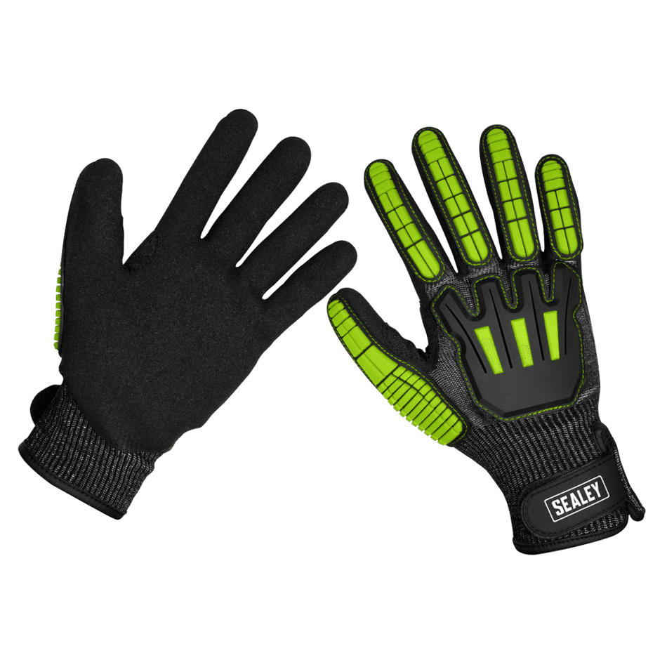 Sealey Cut & Impact Resistant Gloves - X-Large - Pair Model No - SSP39XL