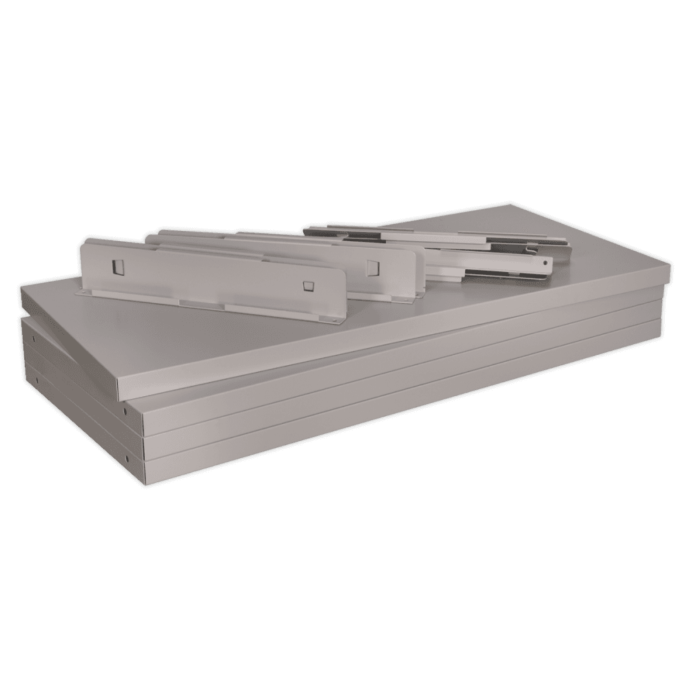 Sealey Shelf for Industrial Cabinets - Pack of 4 Model No - APICS4