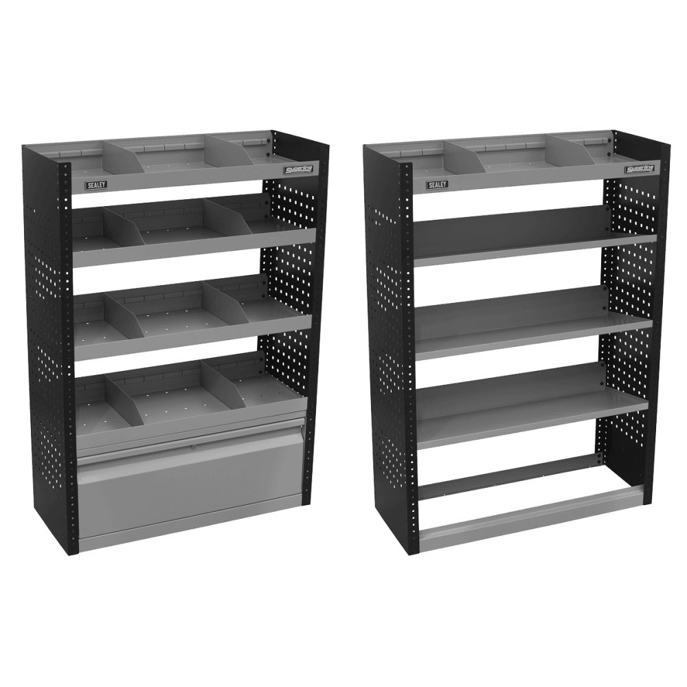 Sealey Modular Van Storage System 1.85m 3-Piece Set Model No - APMSVCOMBO3