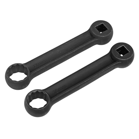 Sealey Mercedes Benz Engine Mount Spanner 16 & 17mm 2pc Model No - VS3005
