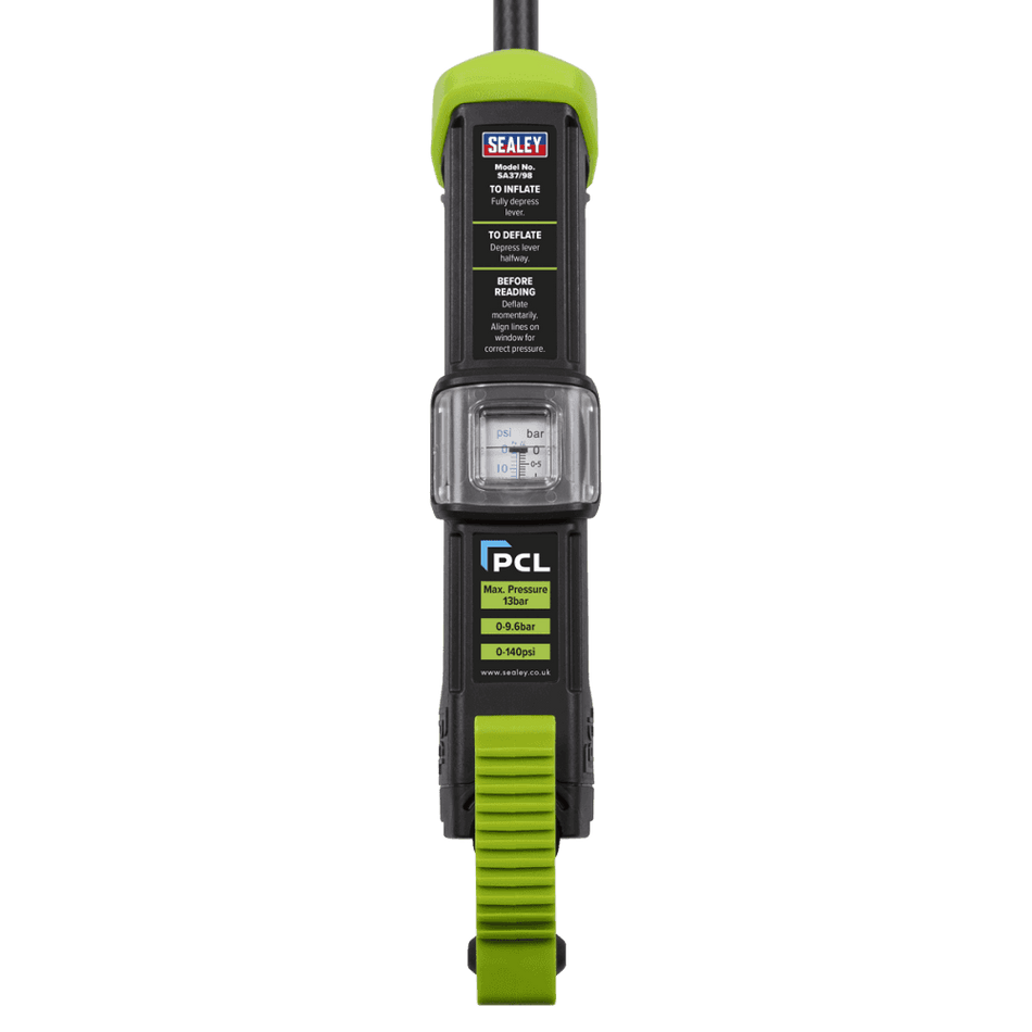 Sealey Clip-On Connector Tyre Inflator Airlite Eco Model No - SA37/98