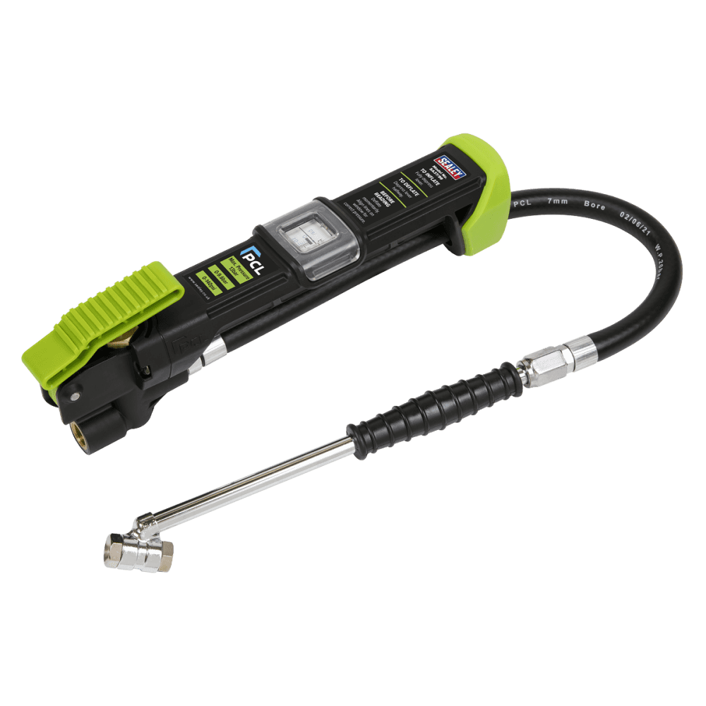 Sealey Twin Push-On Connector Tyre Inflator Airlite Eco Model No - SA37/99