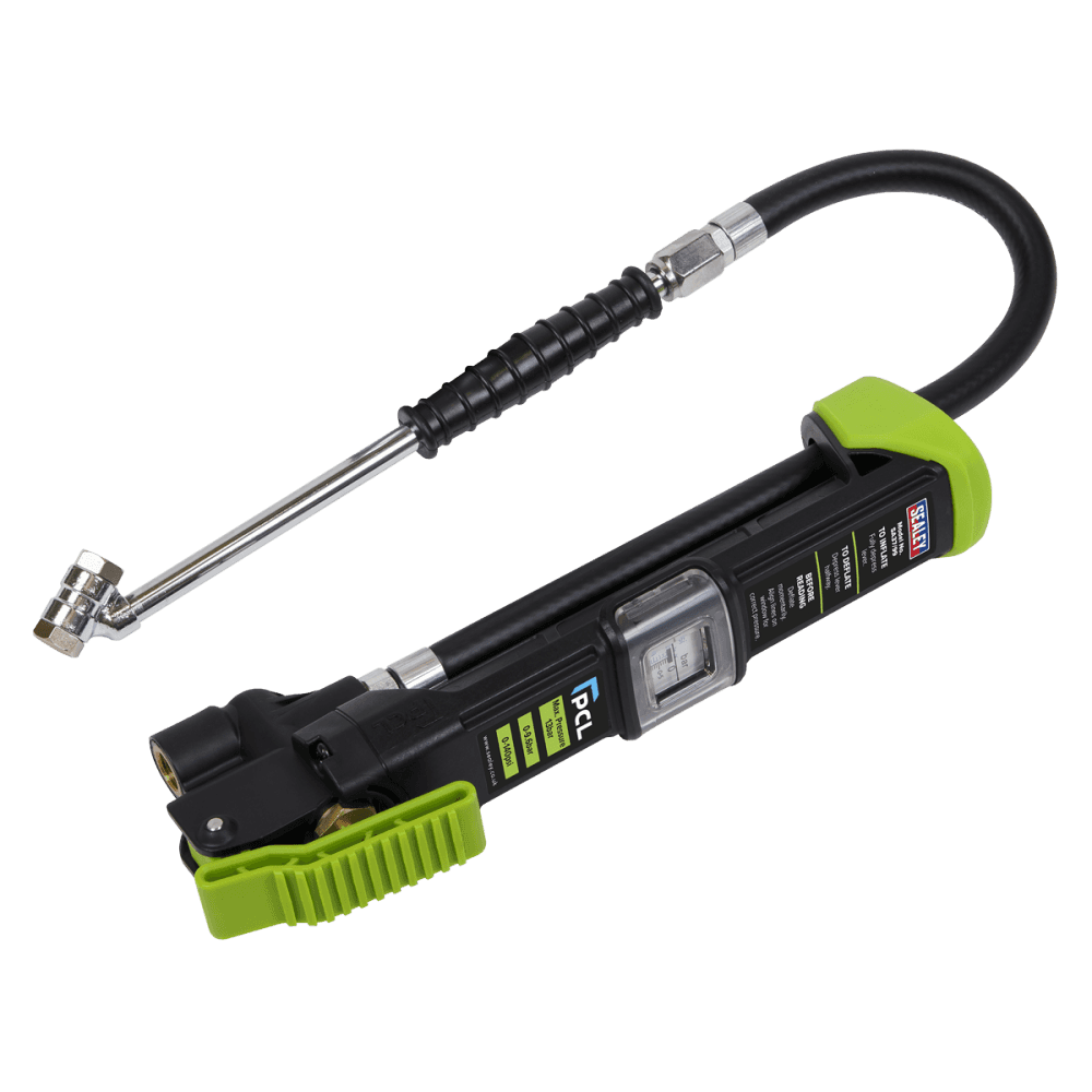 Sealey Twin Push-On Connector Tyre Inflator Airlite Eco Model No - SA37/99