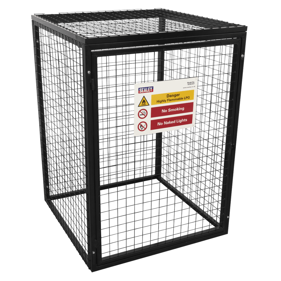 Sealey Safety Cage - 4 x 47kg Gas Cylinders Model No - GCSC447