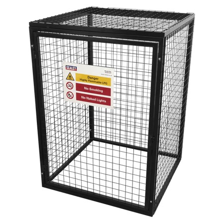 Sealey Gas Cylinder Safety Cage - 4 x 47kg Model No - GCSC447