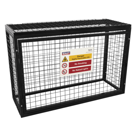 Sealey Gas Cylinder Safety Cage - 4 x 19kg Model No - GCSC419