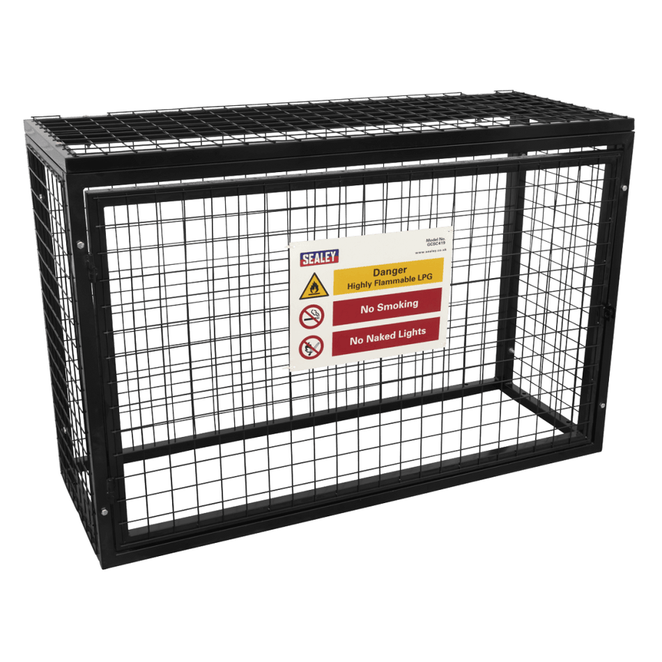 Sealey Safety Cage - 4 x 19kg Gas Cylinders Model No - GCSC419