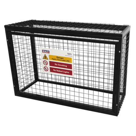 Sealey Gas Cylinder Safety Cage - 4 x 19kg Model No - GCSC419