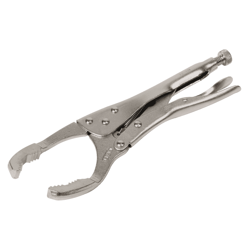 Sealey 45-130mm Oil Filter Locking Pliers - Angled Model No - AK6423
