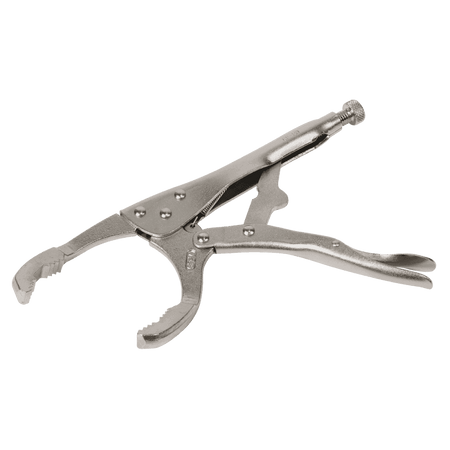 Sealey 45-130mm Oil Filter Locking Pliers - Angled Model No - AK6423