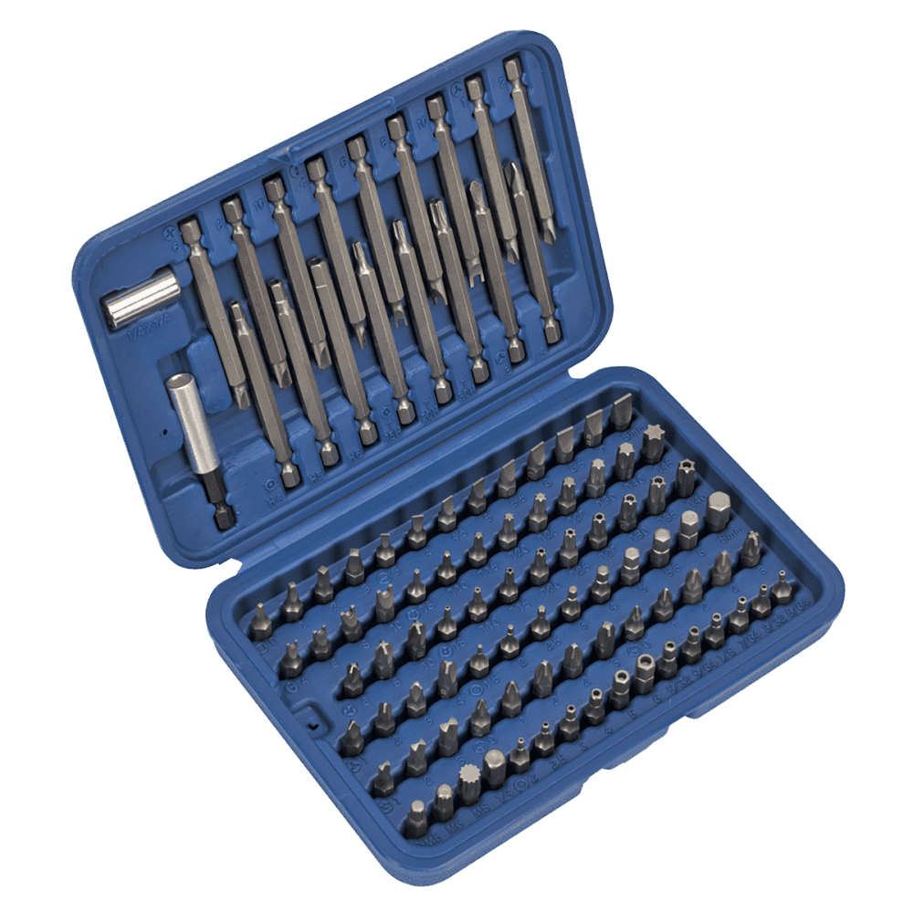 Sealey Power Tool/Security Bit Set 99pc Long & Short Model No-AK2099