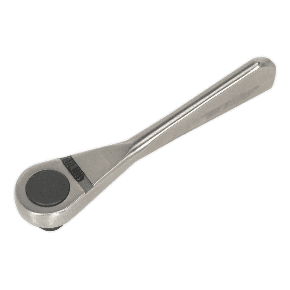 Sealey Bit Driver Ratchet Micro 1/4" Hex Stainless Steel Model No-AK6961