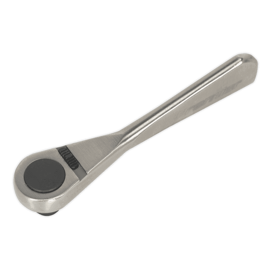 Sealey Bit Driver Ratchet Micro 1/4" Hex Stainless Steel Model No-AK6961
