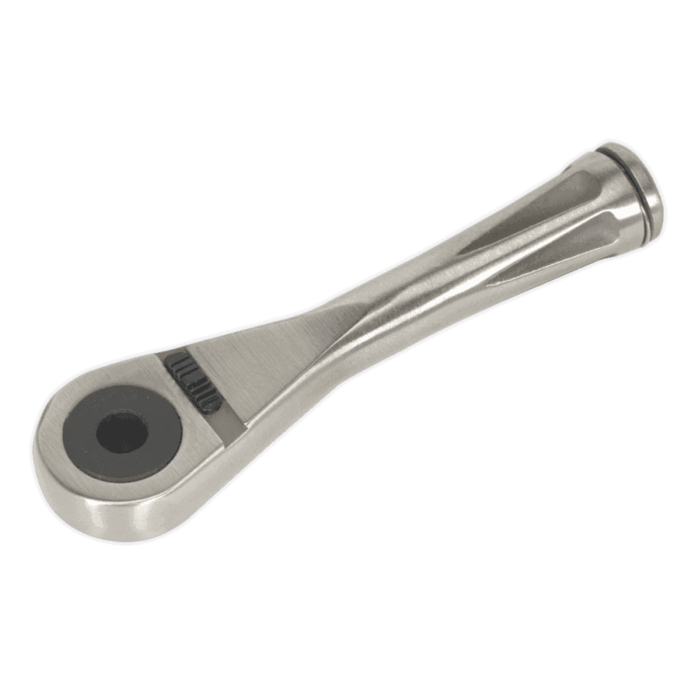 Sealey Bit Driver Ratchet Micro 1/4" Hex Stainless Steel Model No-AK6962