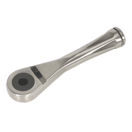 Sealey Bit Driver Ratchet Micro 1/4" Hex Stainless Steel Model No-AK6962