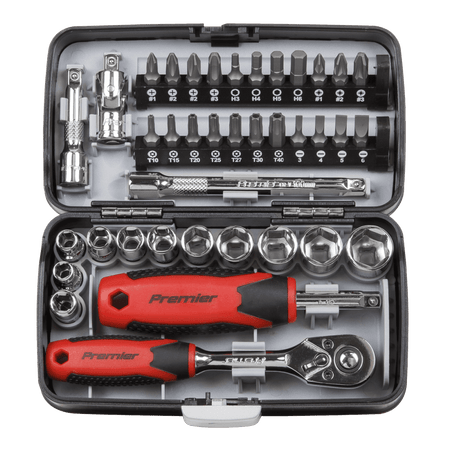 Socket & Bit Set 38pc 1/4"Sq Drive Model No.-22136