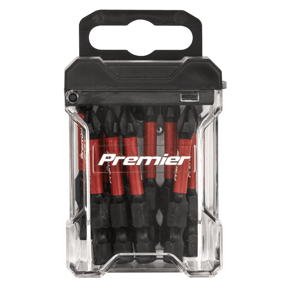 Sealey Phillips #2 Impact Power Tool Bits 50mm - 10pc Model No- AK8274