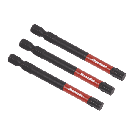 Sealey TRX-Star* T40 Impact Power Tool Bits 75mm - 3pc Model No- AK8271