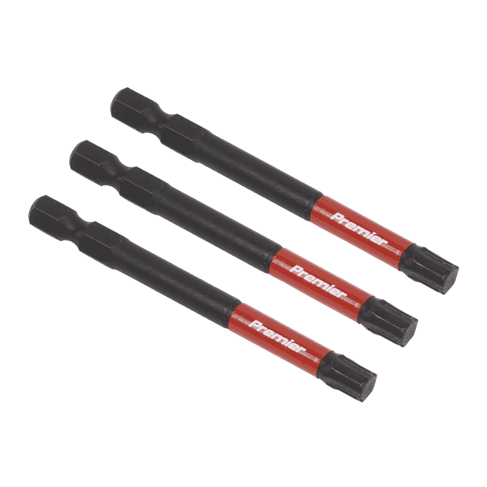 Sealey TRX-Star* T25 Impact Power Tool Bits 75mm - 3pc Model No- AK8268