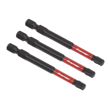 Sealey TRX Star* T30 Impact Power Tool Bits 75mm - 3pc Model No- AK8270