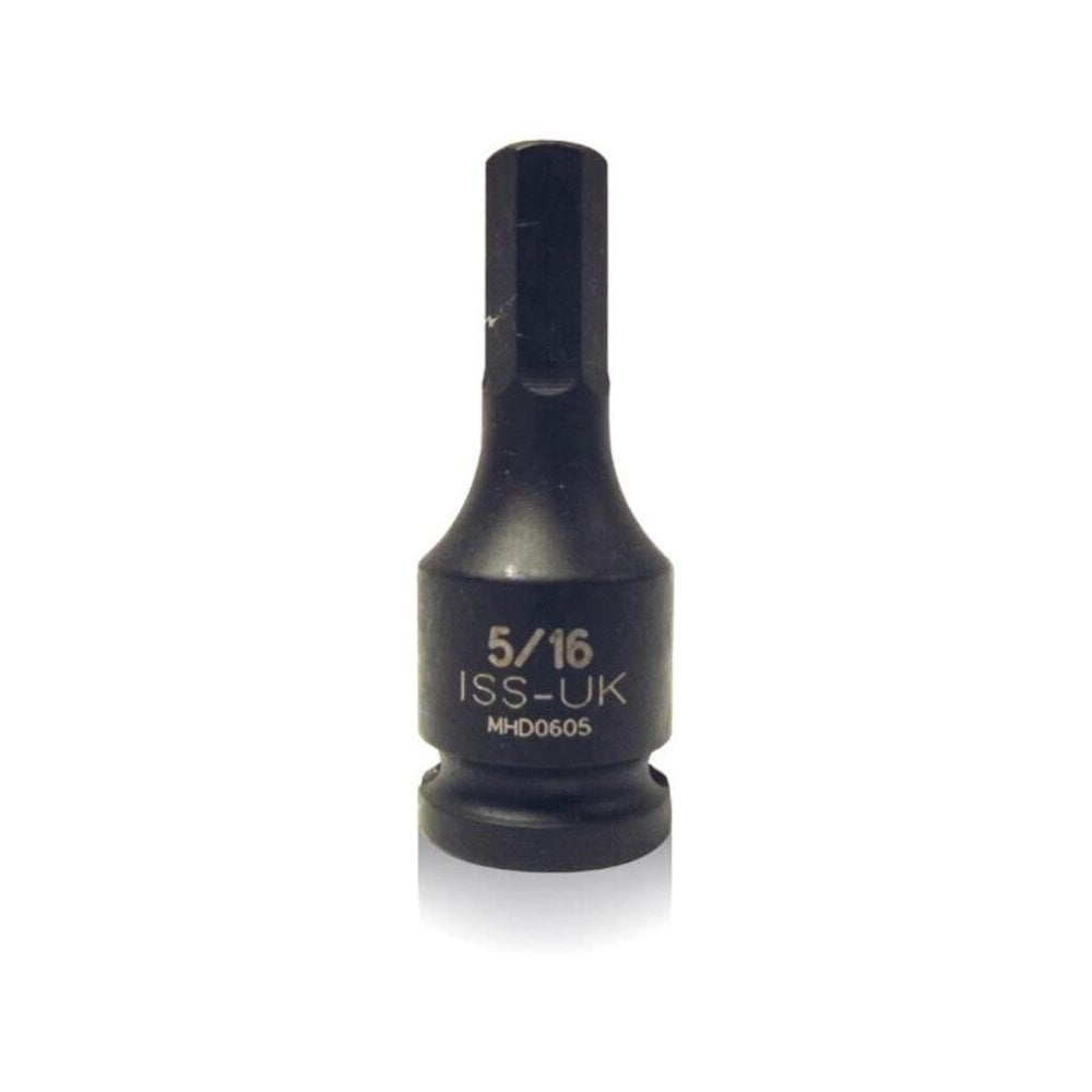 Male Hex Driver 3/8" Drive 7/32" AF Extra Long