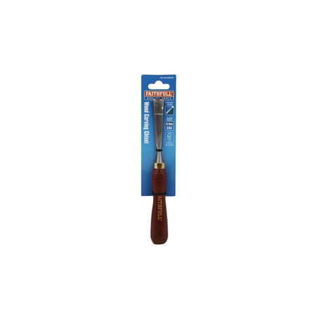 Faithfull Straight Gouge Carving Chisel 5/8in - FSC 100%-FAIWCARV3F
