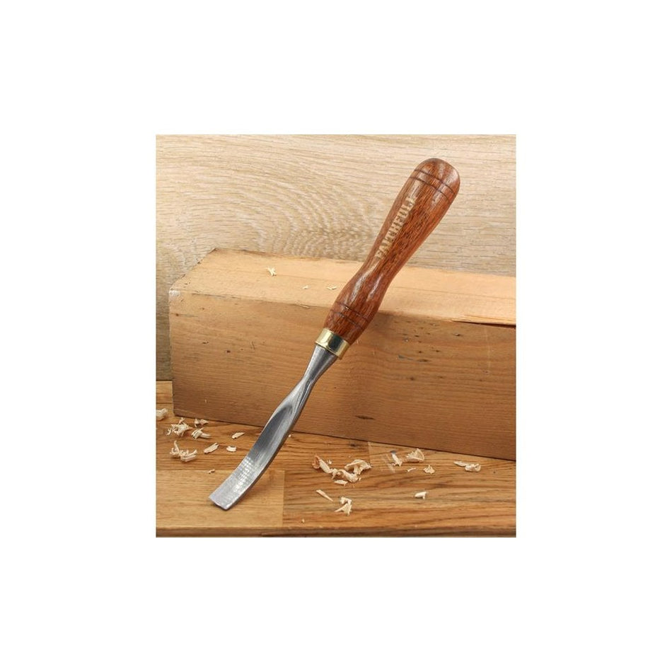 Faithfull FSC Curved Gouge Carving Chisel 12.7mm (1/2in)-FAIWCARV11F