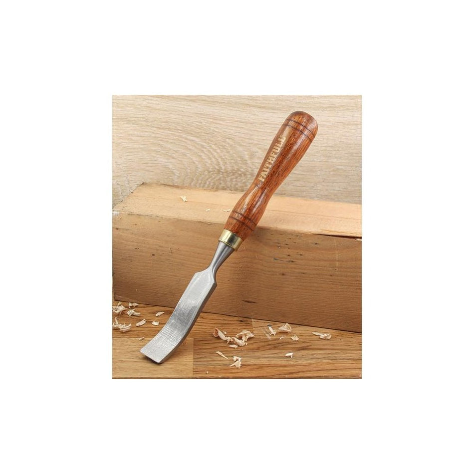 Faithfull FSC Spoon Chisel Carving Chisel 19mm (3/4in)-FAIWCARV10F