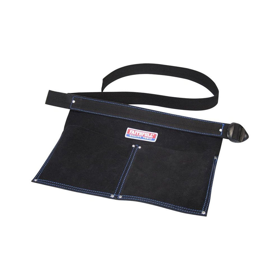 Faithfull Double Pocket Nail Pouch-FAINP2B