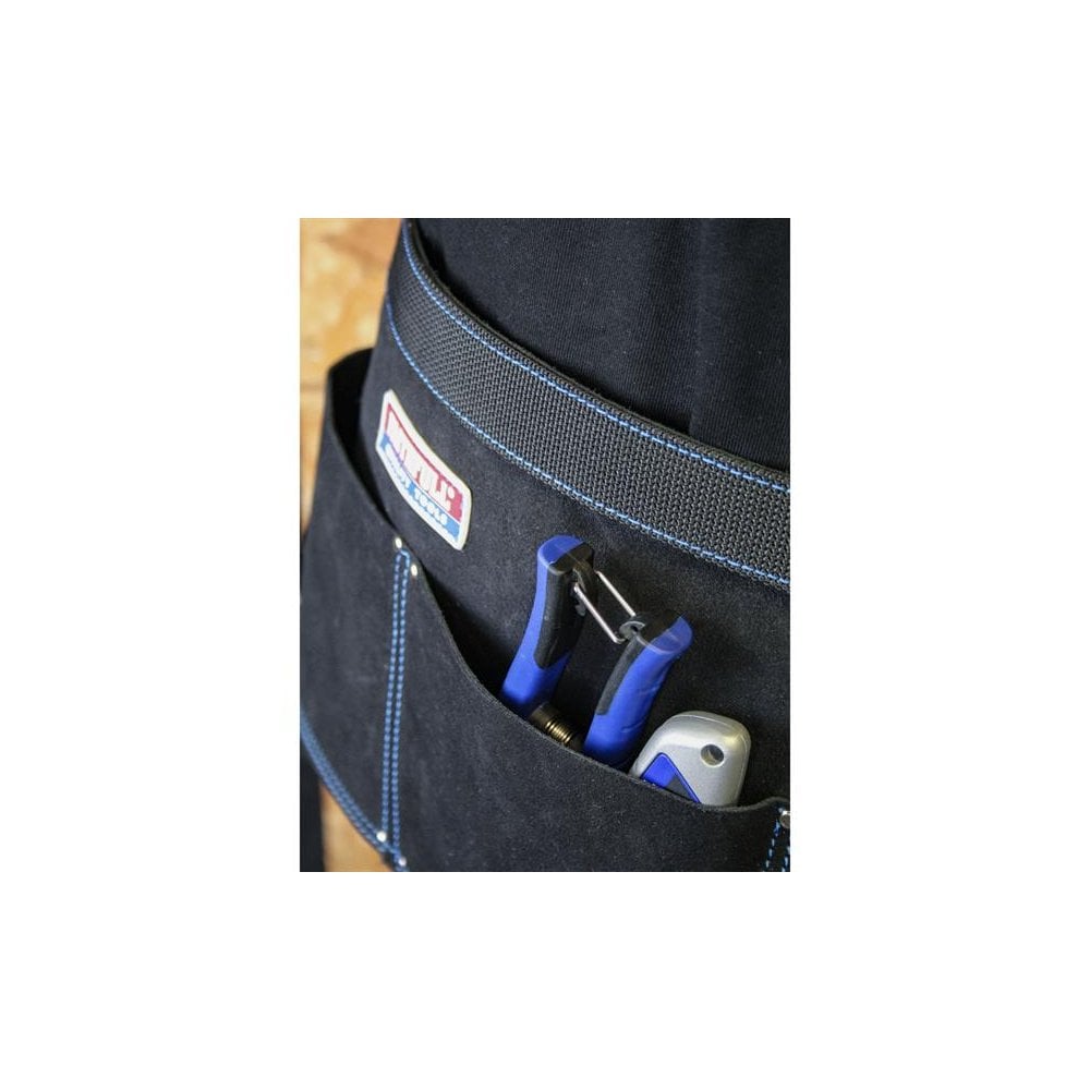 Faithfull Double Pocket Nail Pouch-FAINP2B