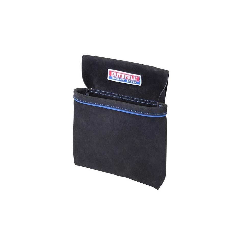 Faithfull Single Pocket Nail Pouch-FAINP1B