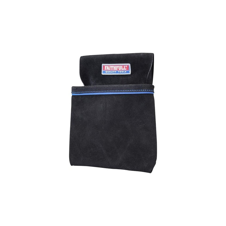Faithfull Single Pocket Nail Pouch-FAINP1B