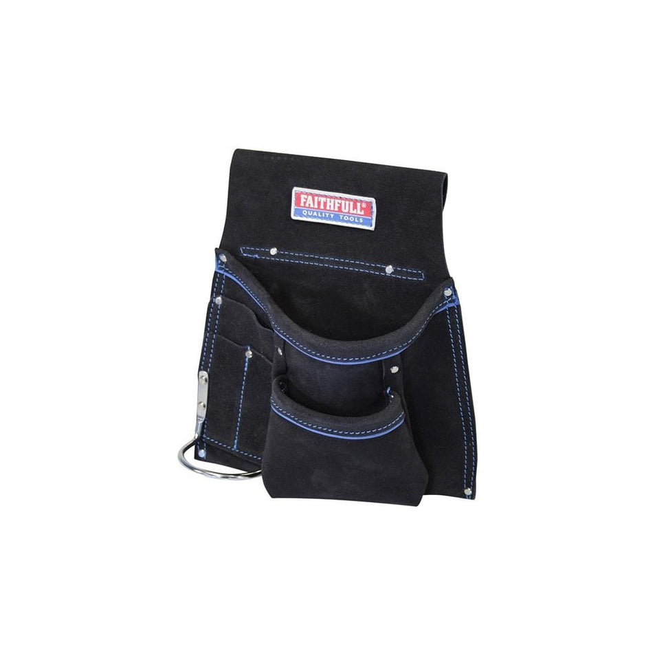 Faithfull Single Tool & Nail Pouch-FAISTNP2B