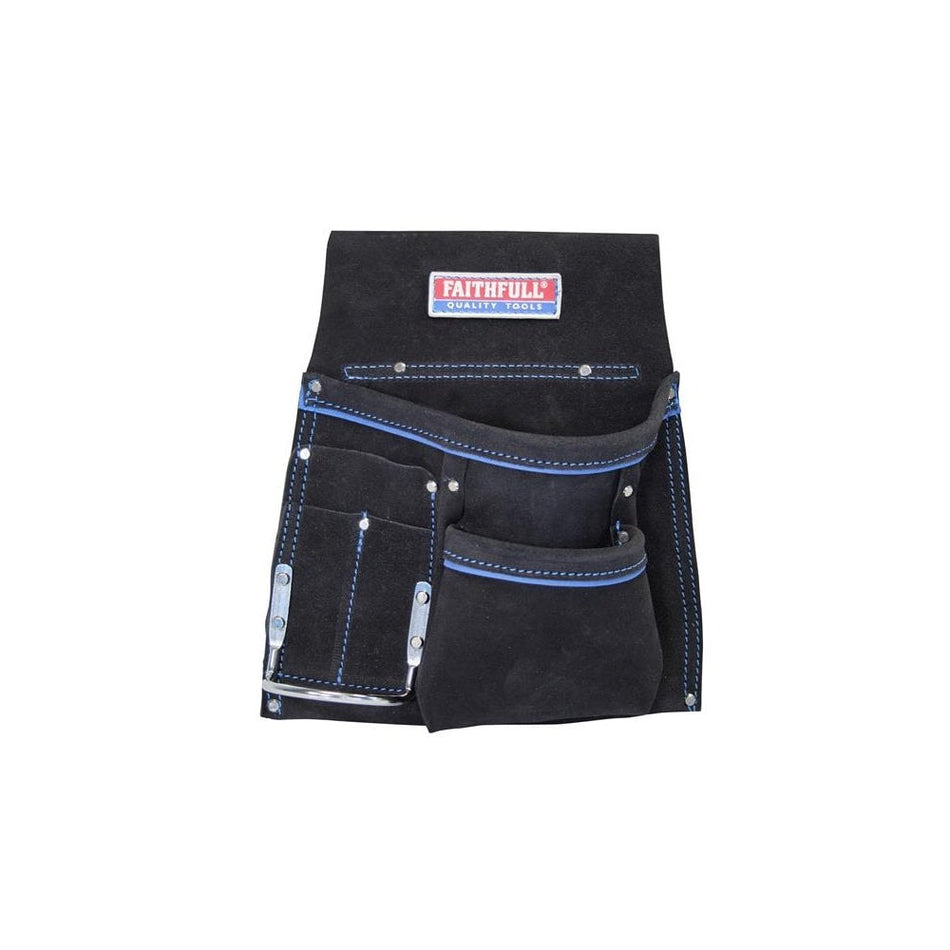 Faithfull Single Tool & Nail Pouch-FAISTNP2B