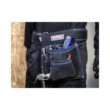 Faithfull Single Tool & Nail Pouch-FAISTNP2B