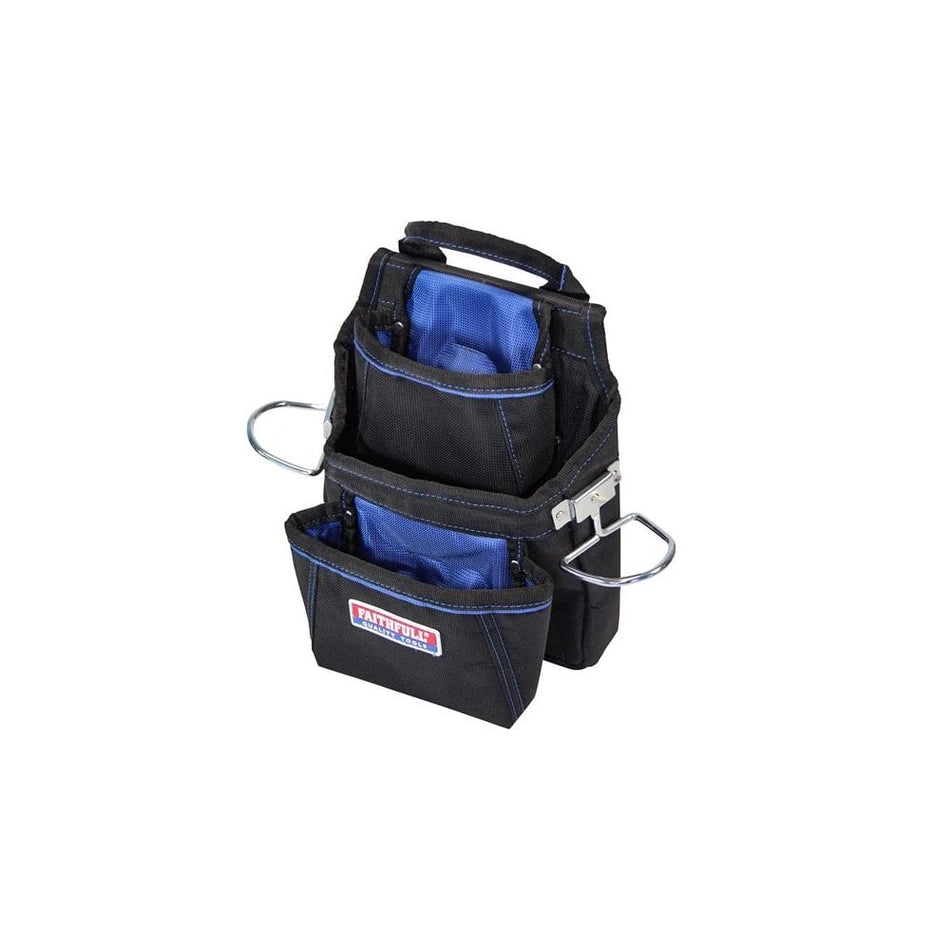 Faithfull Fasteners Pouch 2100D Nylon-FAIFAPN