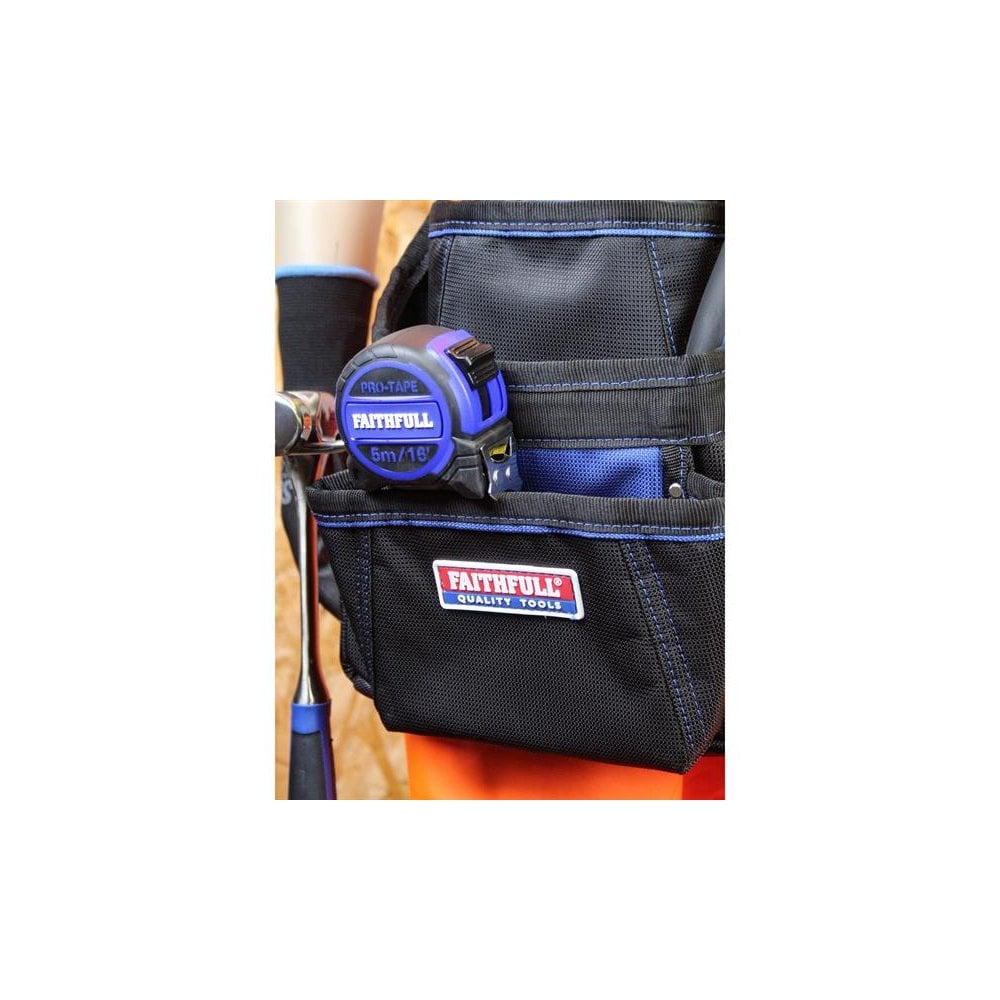 Faithfull Fasteners Pouch 2100D Nylon-FAIFAPN