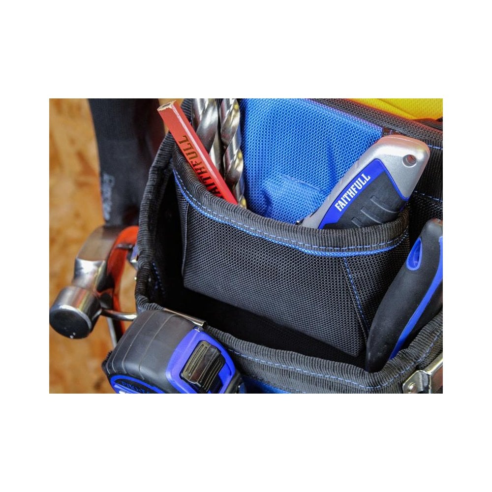 Faithfull Fasteners Pouch 2100D Nylon-FAIFAPN