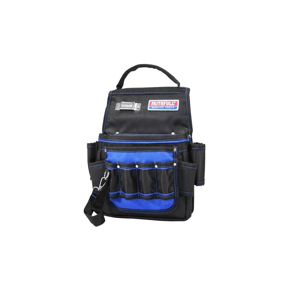 Faithfull Electricians Tool Pouch 2100D Nylon-FAIEPN