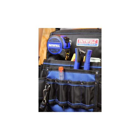 Faithfull Electricians Tool Pouch 2100D Nylon-FAIEPN