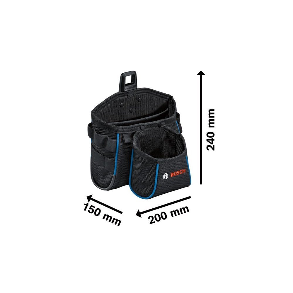 Bosch GWT 2 Professional ProClick Tool Pouch-BSH600A0265S