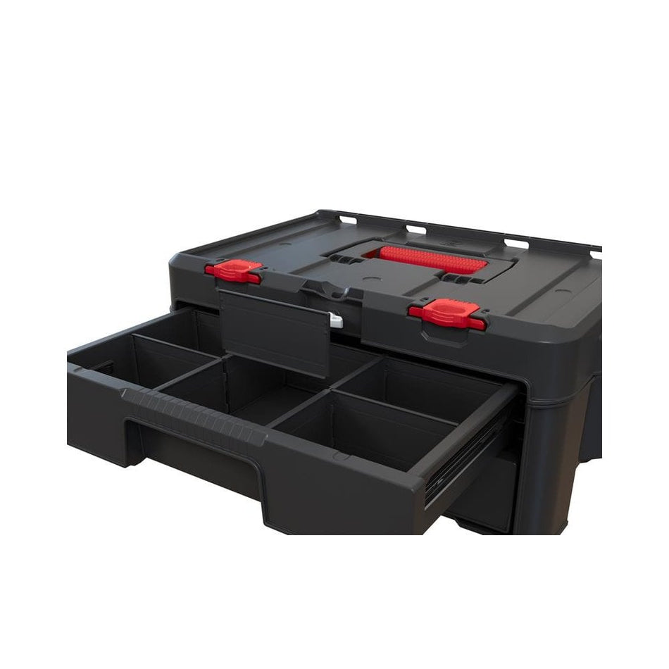 Keter Stack N Roll 2-Drawer Unit-KETSNR2DU