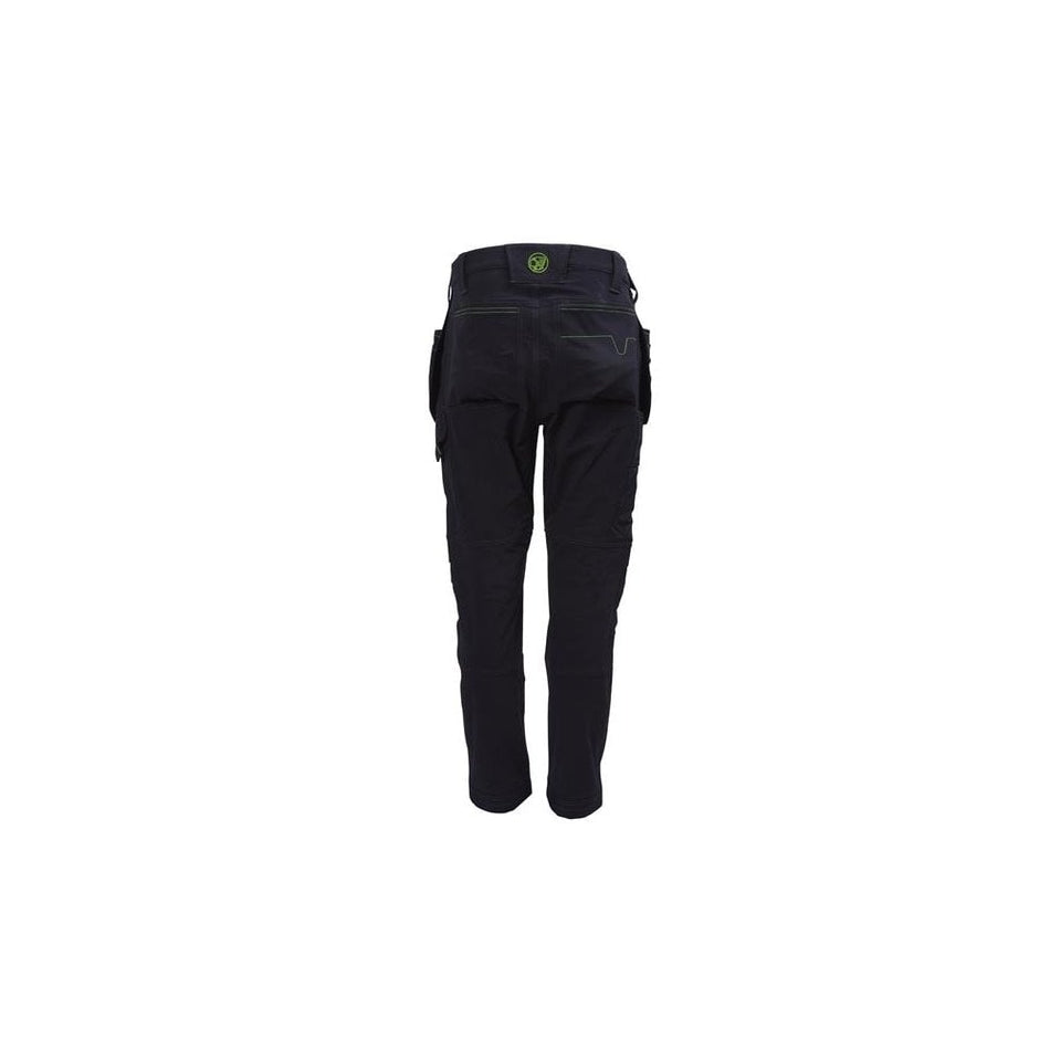 Apache Calgary Black Stretch Holster Trousers Waist 34in Leg 31in-APACALG3134