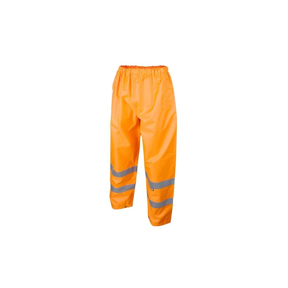 Scan Hi-Vis Motorway Trouser Orange - XL (44in)-SCAHVMTXLO