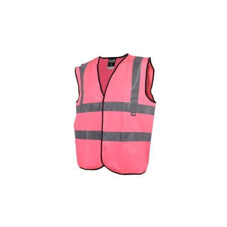 Scan Hi-Vis Waistcoat Pink - M (41in)-SCAHVWMP
