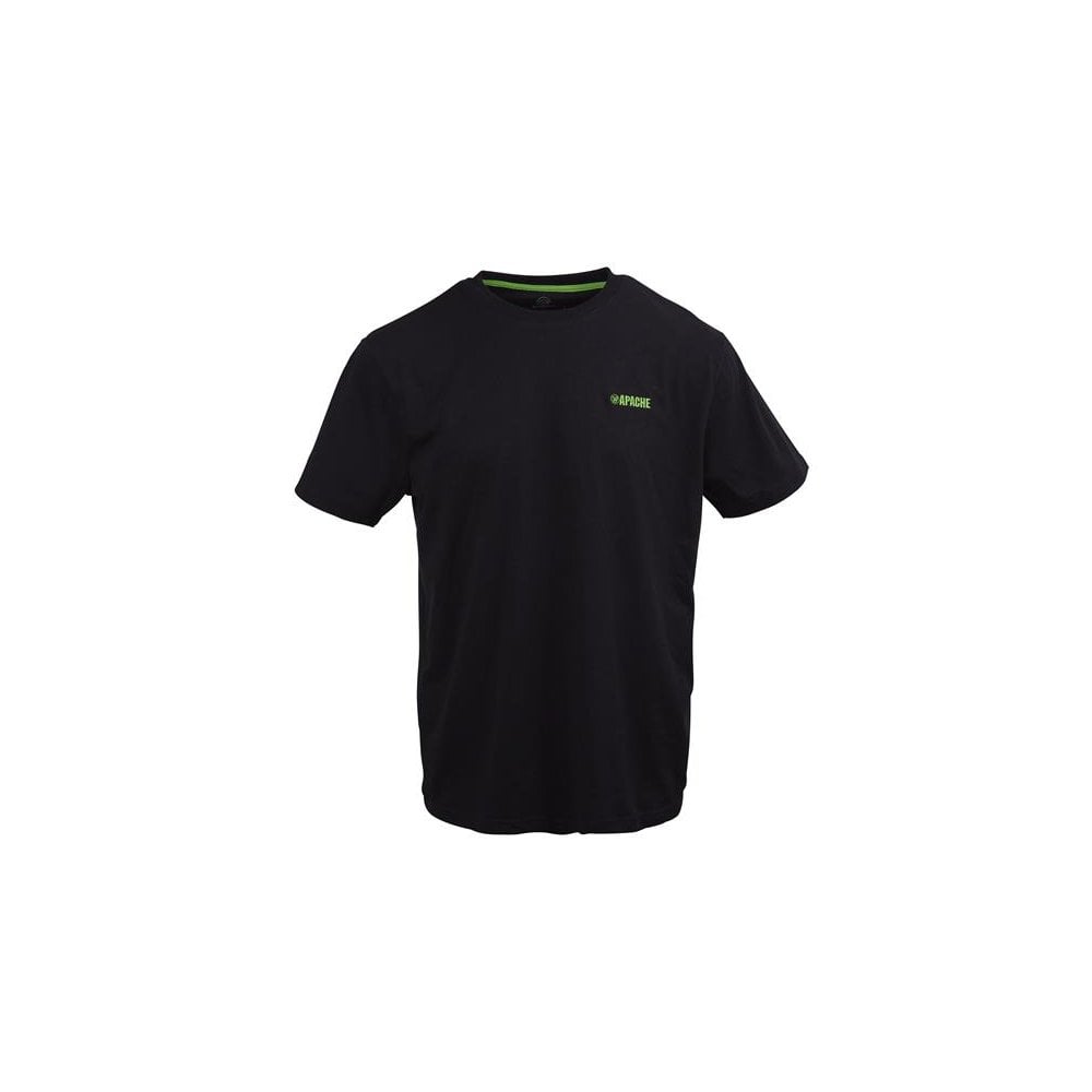Apache Delta Black T-Shirt - M (38/40in)-APADELTAM