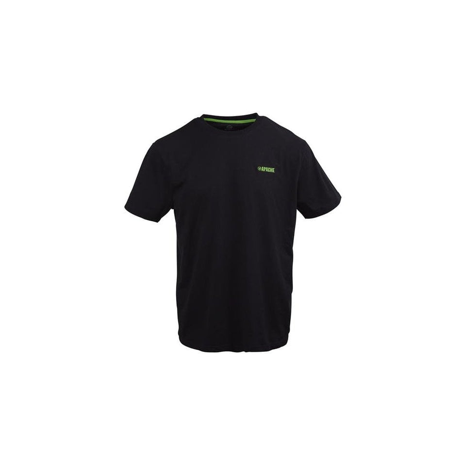 Apache Delta Black T-Shirt - M (38/40in)-APADELTAM